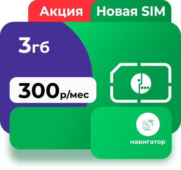 Тариф Мегафон М2М 3Гб