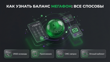 Как узнать баланс на Мегафоне