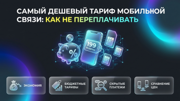 Самый дешёвый тариф мобильной связи в 2026 году: сколько стоит и что в него входит